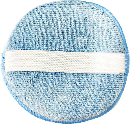 IRON Blue Bear Applicator apliaktor z mikrofibry z gumką