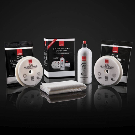 Rupes DA Polishing Kit Ultra-Fine lekko ścierny zestaw polerski