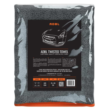 ADBL Twisted Towel 70x90cm chłonny ręcznik do osuszania