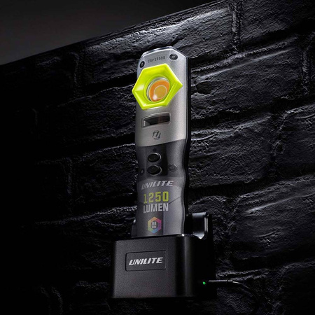 UNILITE CRI-1250R latarka inspekcyjna do lakieru 1250 lumenów 10W CRI96+ UV