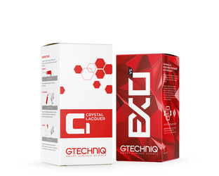GTECHNIQ C1 Crystal Lacquer 50ml + GTECHNIQ EXO v5 50ml powłoka ceramiczna z warstwą hydrofobową