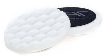 NAT gąbka polerska Biała 150mm Karbowana