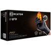 Mercator GOGRIP BLACK M wytrzymałe rękawice nitrylowe