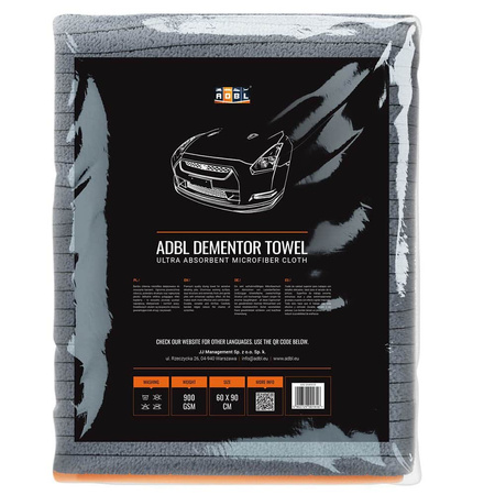 ADBL Dementor Towel 60x90cm 900gm/2 puszysty ręcznik do osuszania