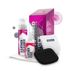 Gyeon Leather Set Strong kompletny zestaw do pielęgnacji skóry