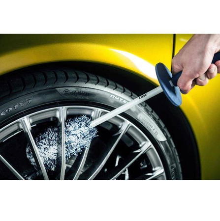 Gyeon Q2M Wheel Brush Large delikatna szczotka do felg z mikrofibry