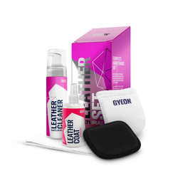 Gyeon Leather Set Natural 200ml zestaw do pielęgnacji Semi-anilina i Nappa