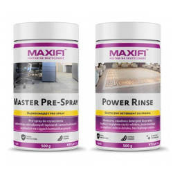 Zestaw Maxifi Master Pre-Spray 500g + Maxifi Power Rinse 500g